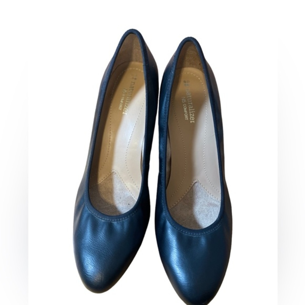 Naturalizer Vegan Leather Naomi Ballet Block Heels, Sold out on QVC,  Size 7.5 - Picture 6 of 10